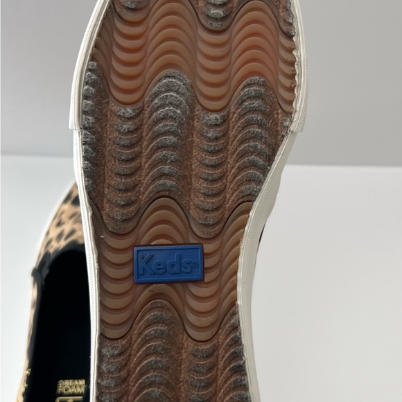 Keds Tan and Black Leopard Print Flats - Picture 11 of 15